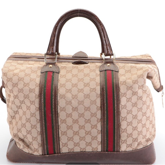GUCCI STRIPE WEEKENDER - Picture 3 of 13